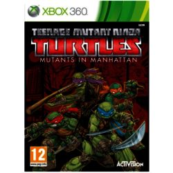 TMNT Teenage Mutant Ninja Turtles Mutants in Manhattan Xbox 360 Game